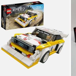 Lego Speed Champion 1985 Audi Sport Quattro S1 Retired Product 76897